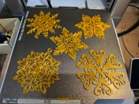 Suspensions flocons de neige pour sapin — photo 9