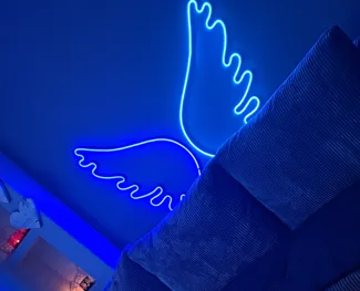 Neon wings