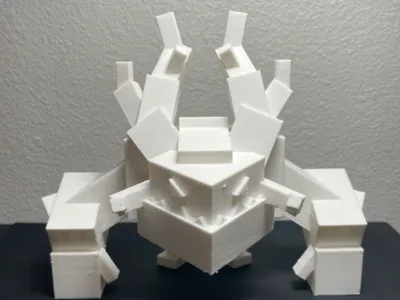 Minecraft frostmaw from Mowzie's mobs add on