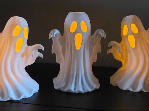 Adorno temático: Spook Halloween Ghost Collection LED Lighting — referencia de MakerWorld