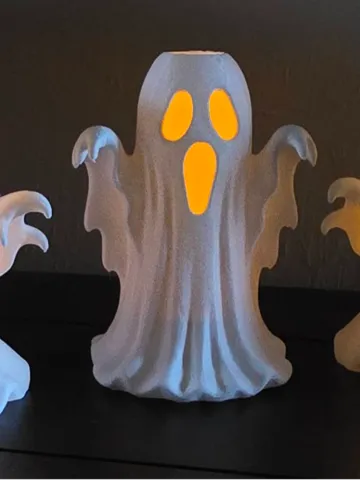 Adorno temático: Spook Halloween Ghost Collection LED Lighting — vista de referencia 2