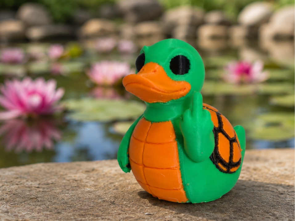 TrailQuackers Finger Turtle Duckie Jeep Duck!