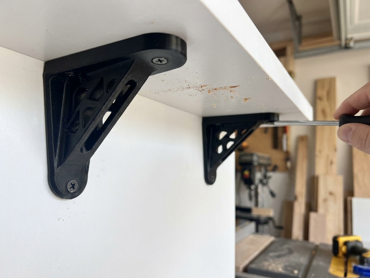 Heavy Duty Corner Bracket / Shelf Support