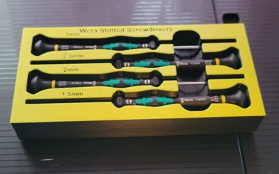 Wera 4 Slotted Screwdriver holder