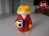Bearded Lizard, No AMS