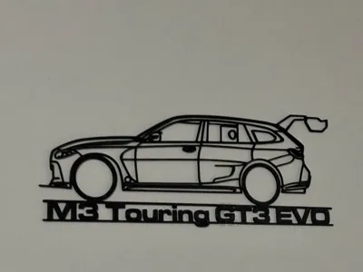 BMW G80 M3 Touring GT3 EVO Sign