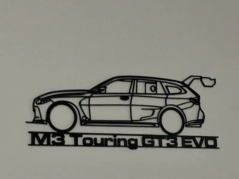 BMW G80 M3 Touring GT3 EVO Sign
