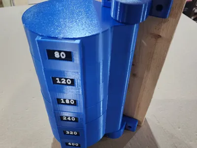 5" Sanding Disk Organizer Heavy Duty