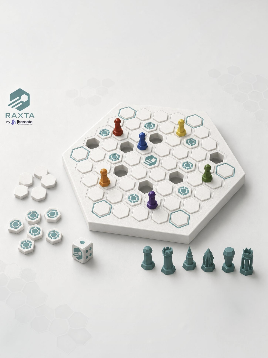 RAXTA –  Strategiespiel für 2–6 Spieler