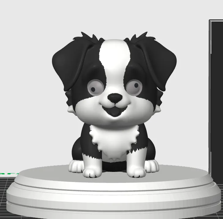Dog statue