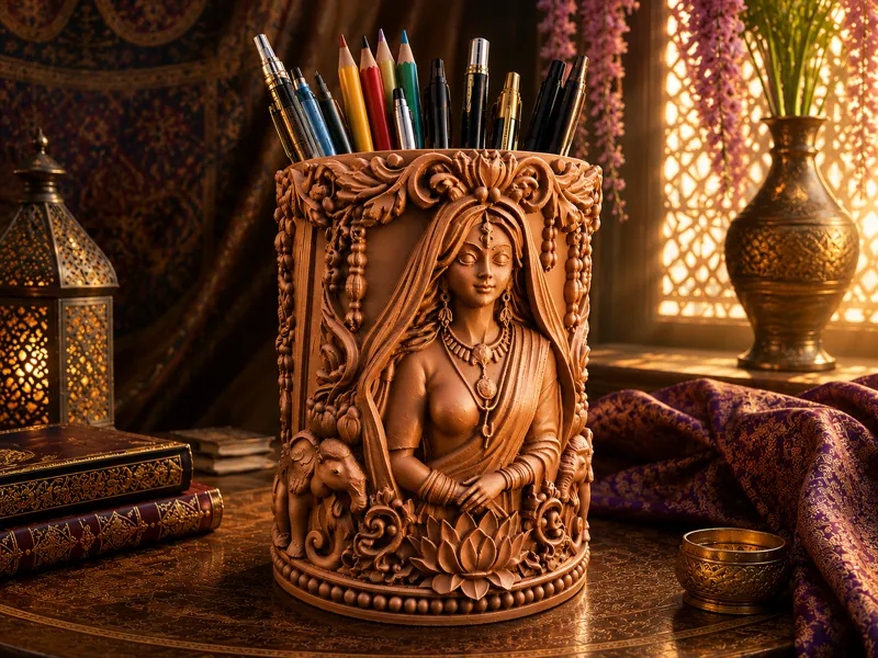 Beauty of India - Desk-Organizer