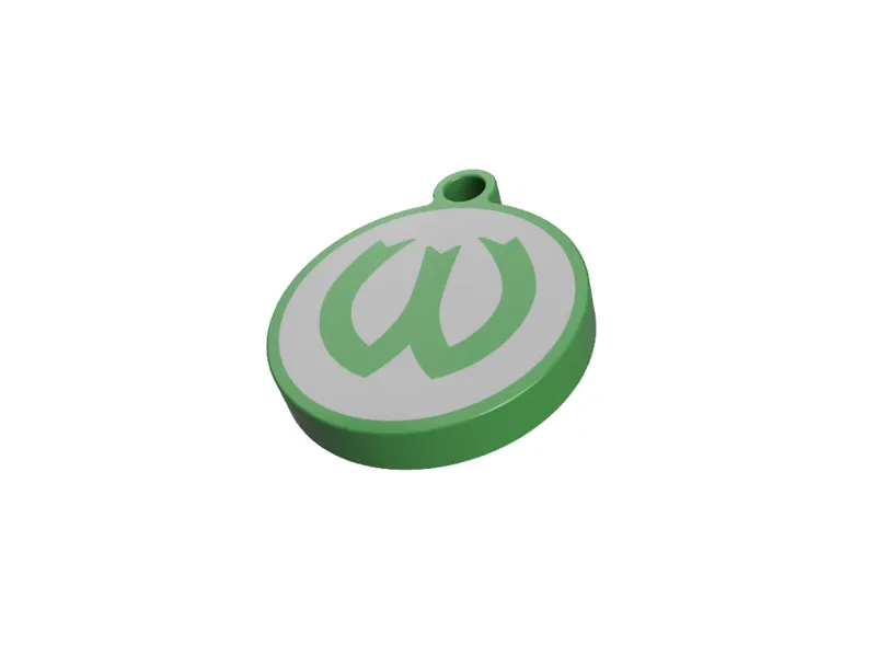 Warta Poznan keychain