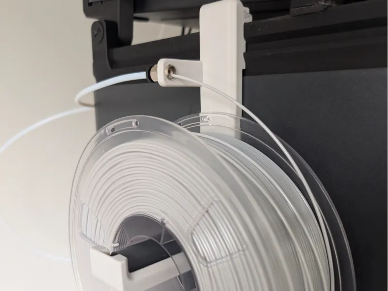 Spool Holder with Roller for AMS riser by Sanja