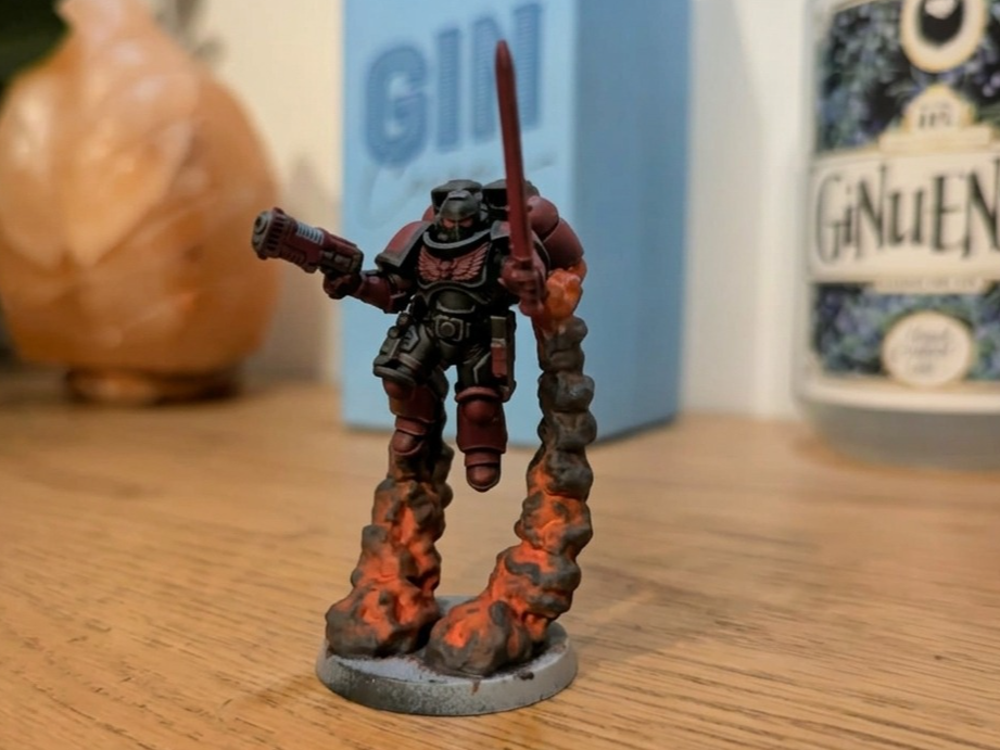 Jet-powered Armored Soldier