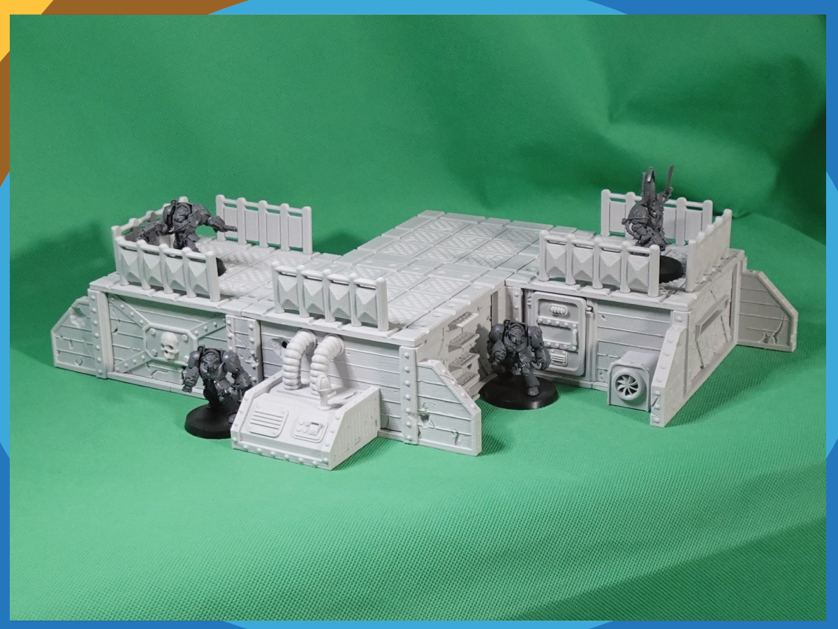 Imperial Firebase, Modular Building, Set A - 1
