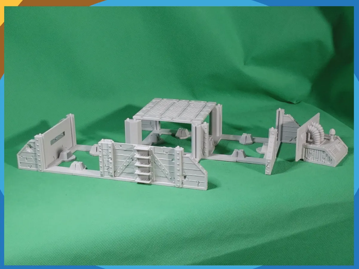 Imperial Firebase, Modular Building, Set A view 4