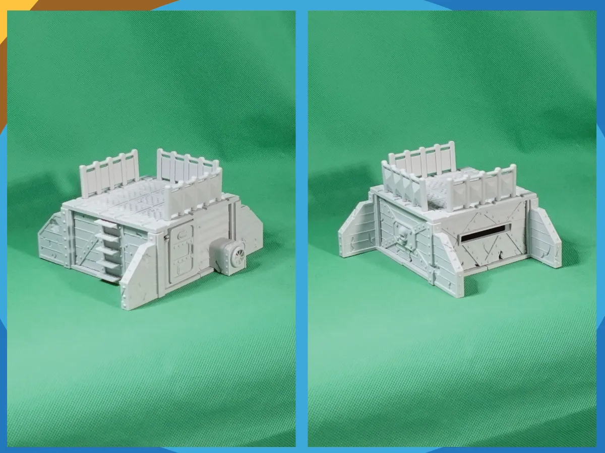 Imperial Firebase, Modular Building, Set A view 2