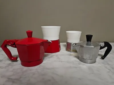 Improved Coffee Funnel for Bialetti Moka 2/3 Cups