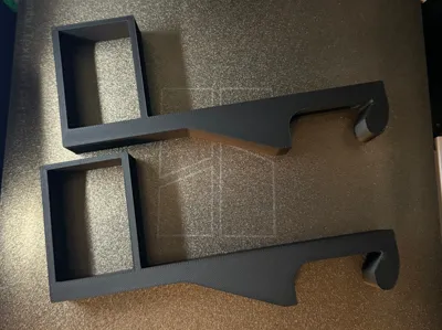Curtain Rod Bracket: Clamp with Blinds Mount