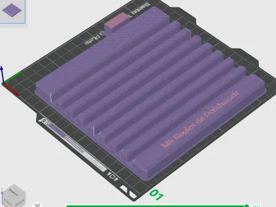 Dual Color Ruler Holder