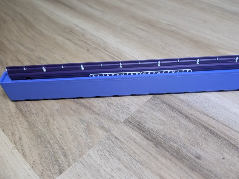 Slim Gridfintiy ruler bin