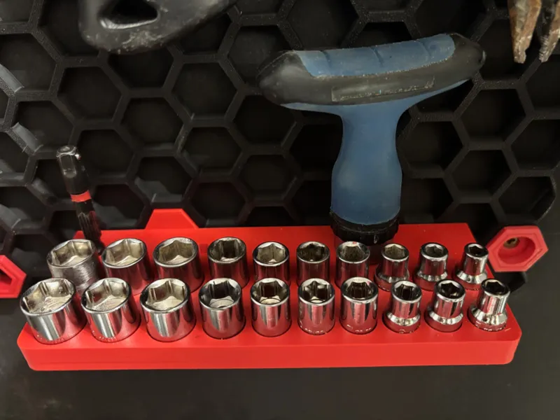 Socket Holder for Honeycomb Storage Wall (HSW)