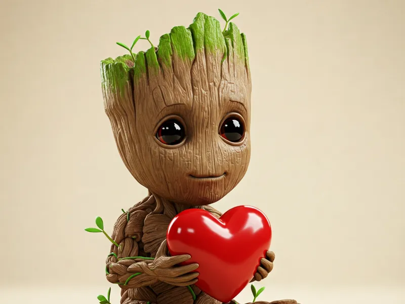 Groot in love