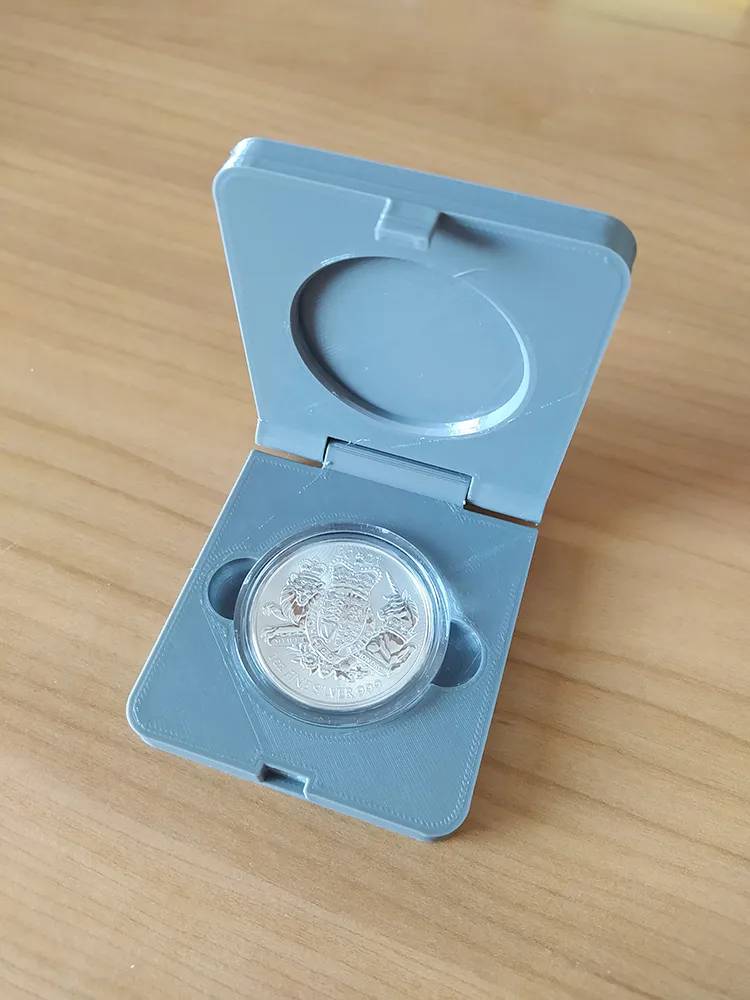 1oz silver coin box