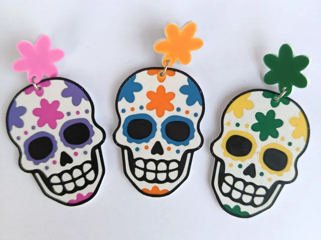 ORECCHINI Flor de Muerte
