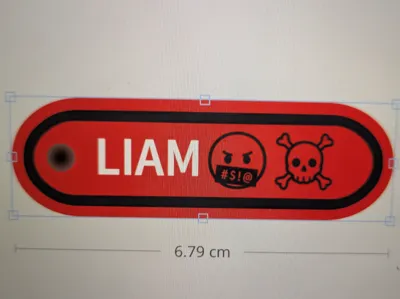 keychain for people who are called liam
