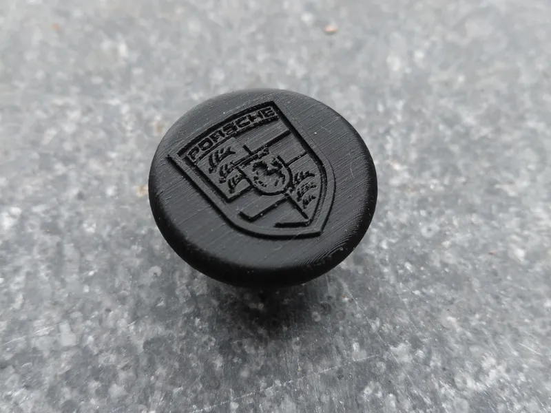porsche 911 G-model mirror button with logo