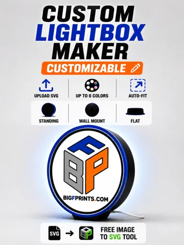 Accesorio de iluminación decorativa: Parametric Multicolor Lightbox Maker — vista de referencia 2