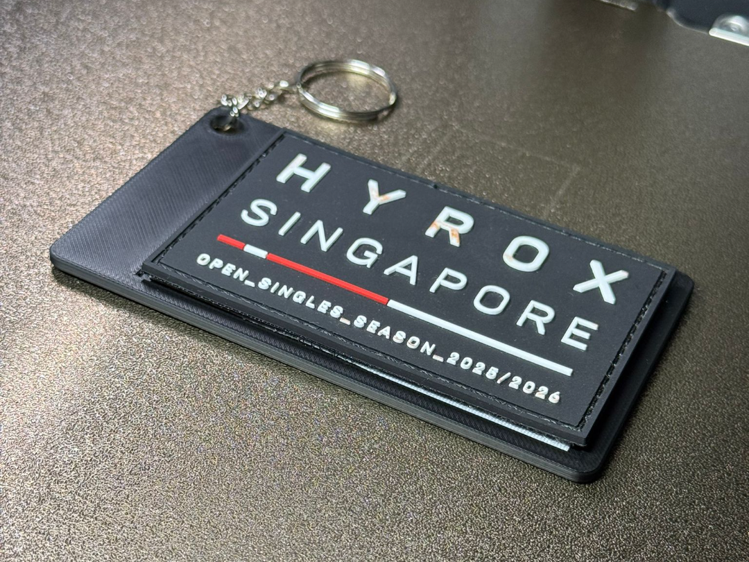Hyrox Patch Compatible Keychain 25/26 Season