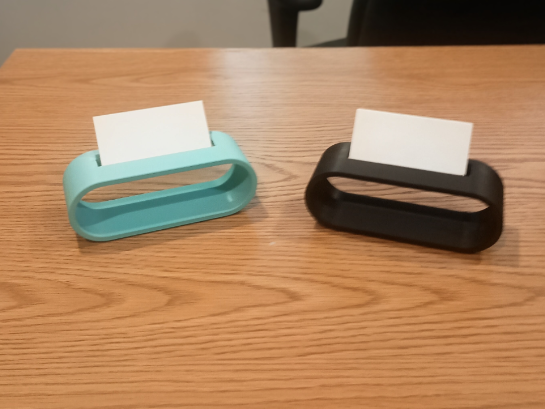 Modern Business Card Holder 3D model