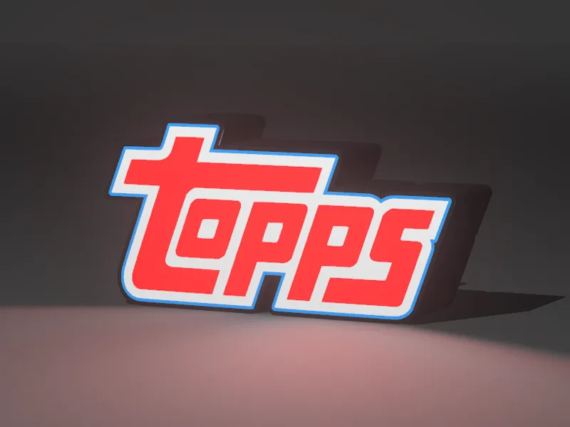 Topps Leuchtschild