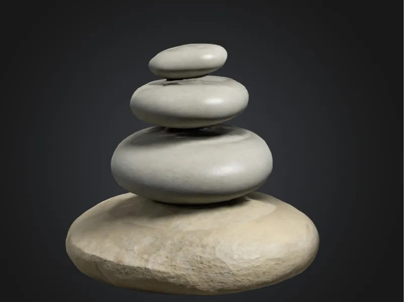 Zen Stone Stack