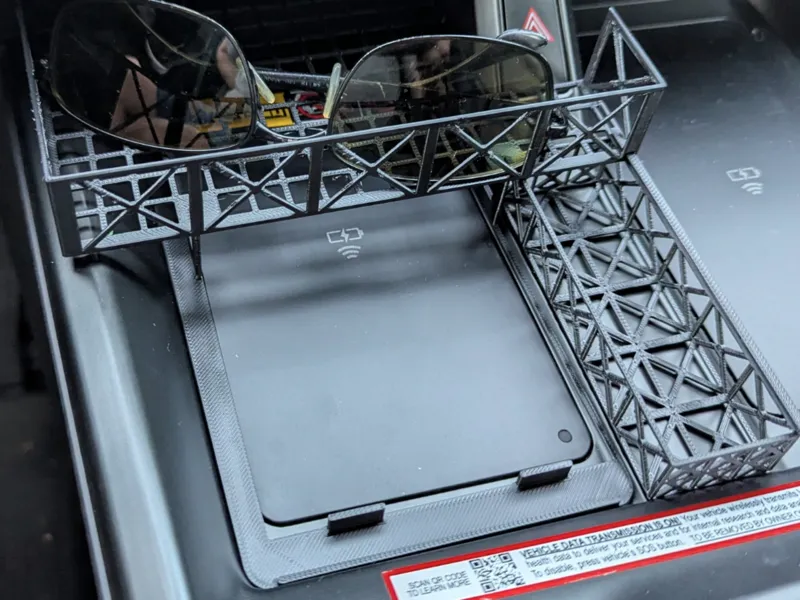 Phone Frame & Utility Basket for Toyota bZ, et al