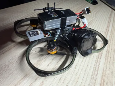 Flywoo Flylens 85 frame gps mount