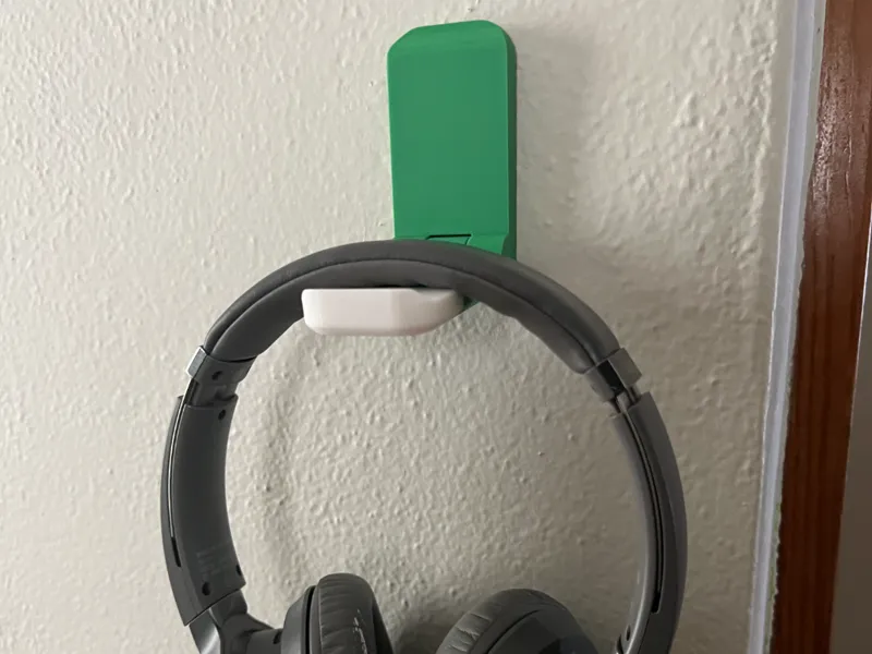 Headphone Stand / Holder [Hinged Print-in-Place]