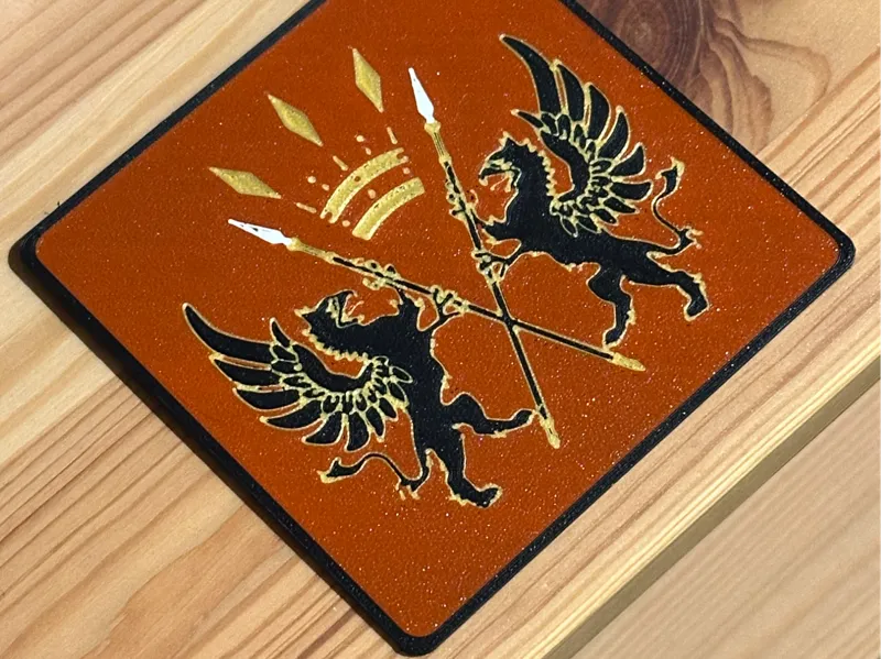FFXI San d'Oria Nation Flag Coaster