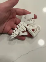 Flexi Rex cœur fidget spécial Saint-Valentin — photo 5