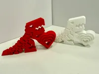 Flexi Rex cœur fidget spécial Saint-Valentin — photo 2