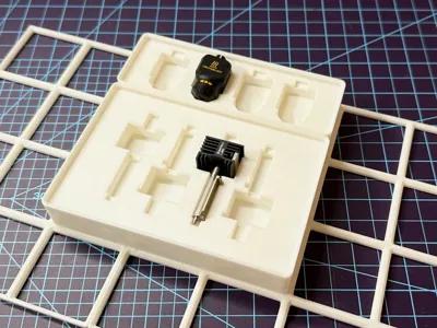 X2D Hotend Gridfinity - (P2, H2, X2 compatible)