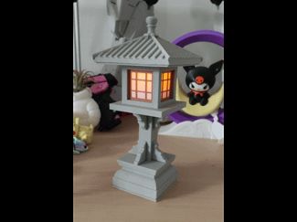 国风装饰石灯