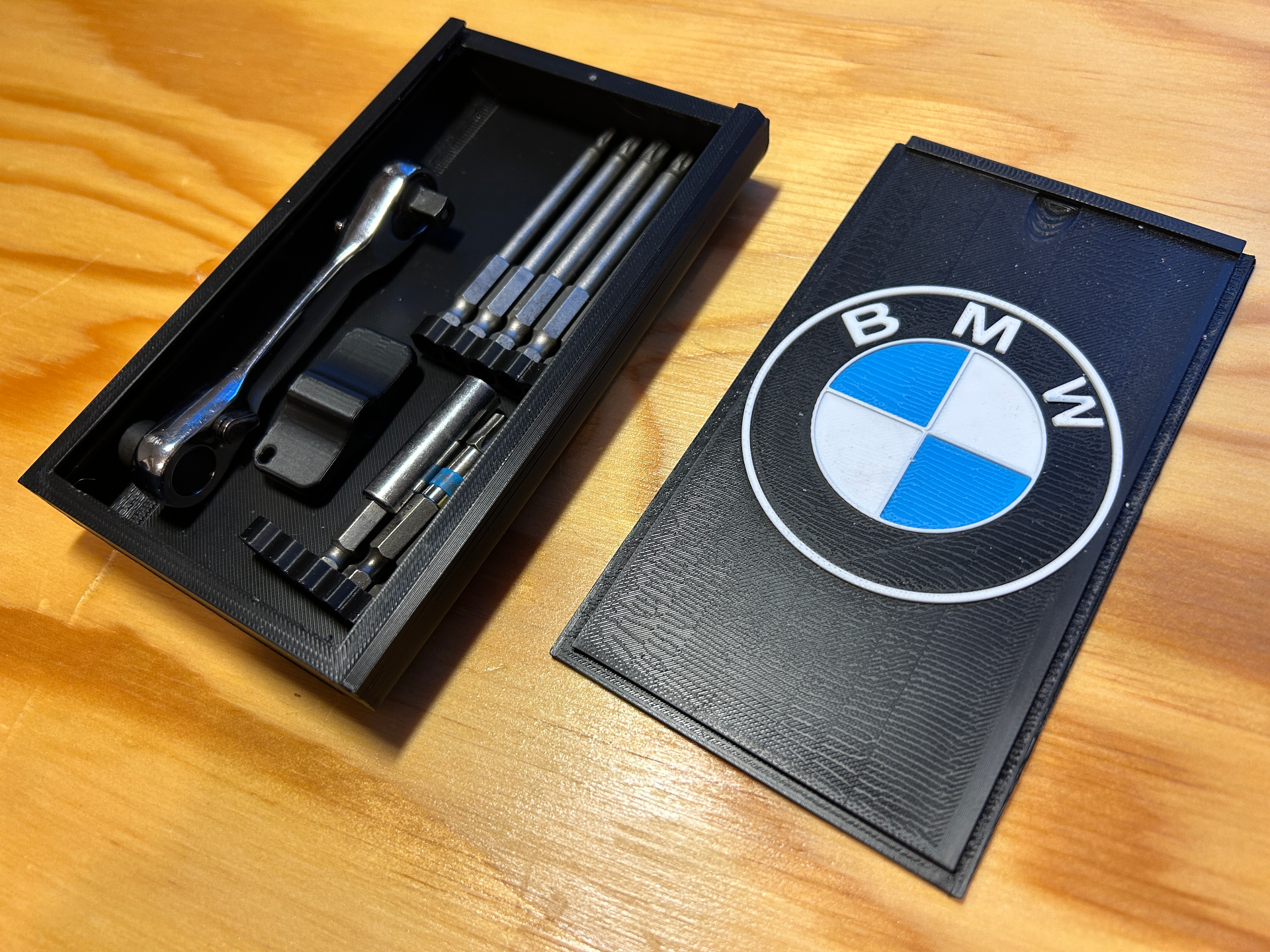 BMW under seat toolbox