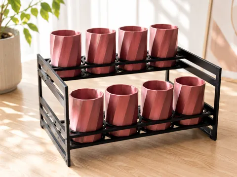Soporte: IKEA Akerbar greenhouse (large) Plant Stand 2 tier — referencia de MakerWorld