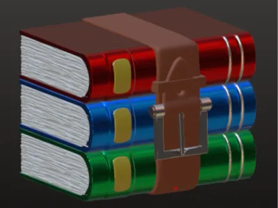 WinRar 3D Logo