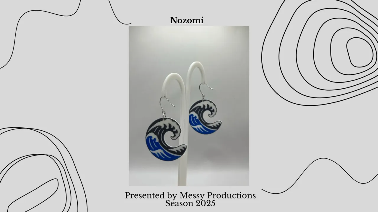 Tidal Wave Earrings view 3