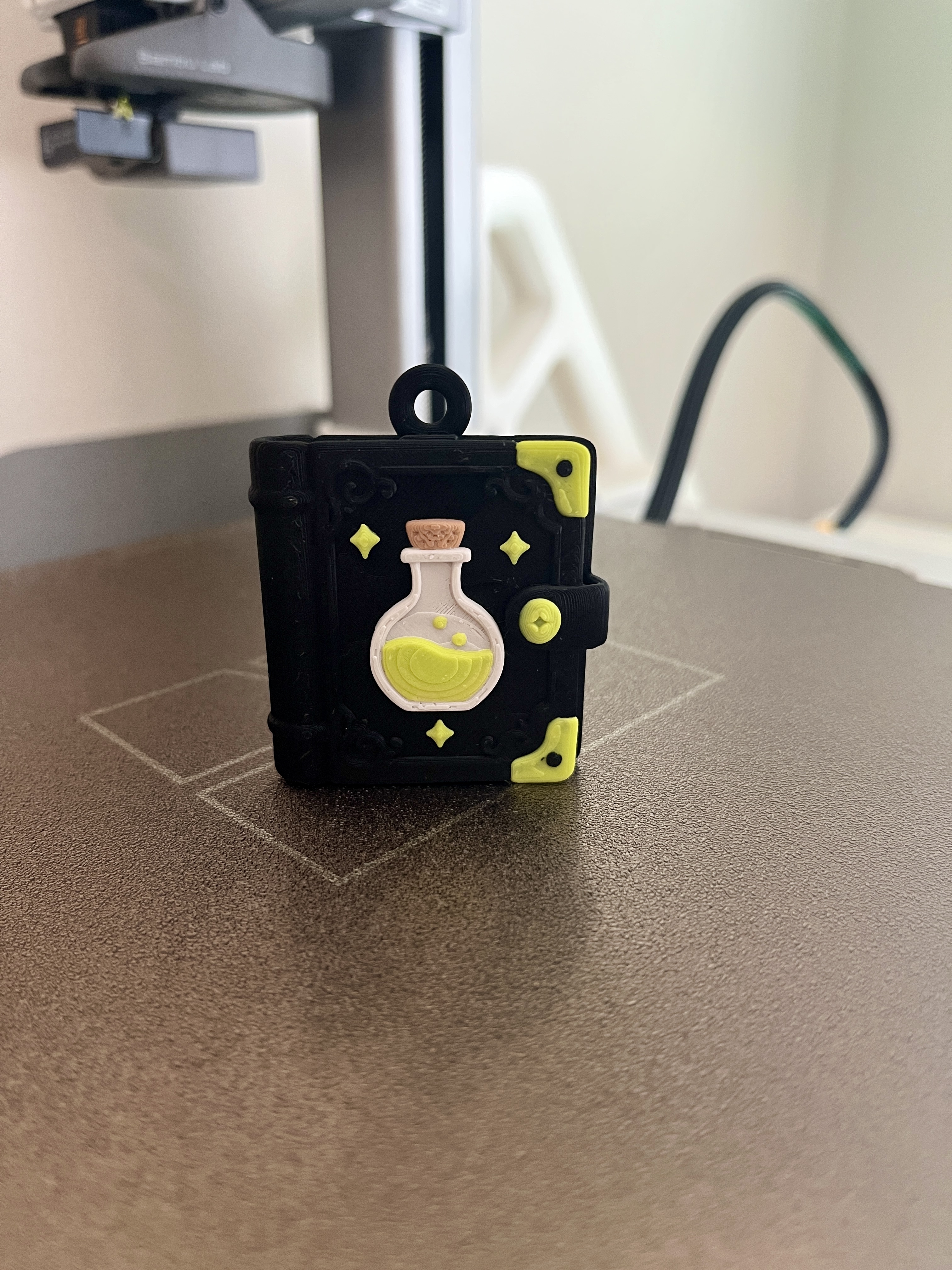 Witch's Potion Book, Halloween Garland Charm - 1