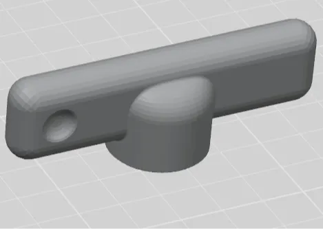 Griff Rösle Dosenöffner |  handle Rösle can opener
